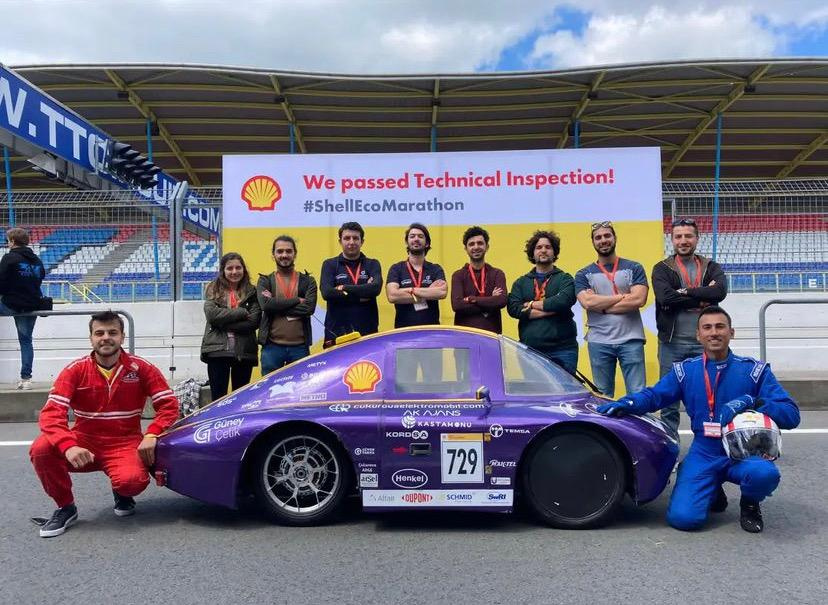 Fakültemiz Elektromobil Takımı 2022 Uluslararası Shell Eco Marathon Avrupa Dördüncülüğü Kazandı (Hollanda, Assen)